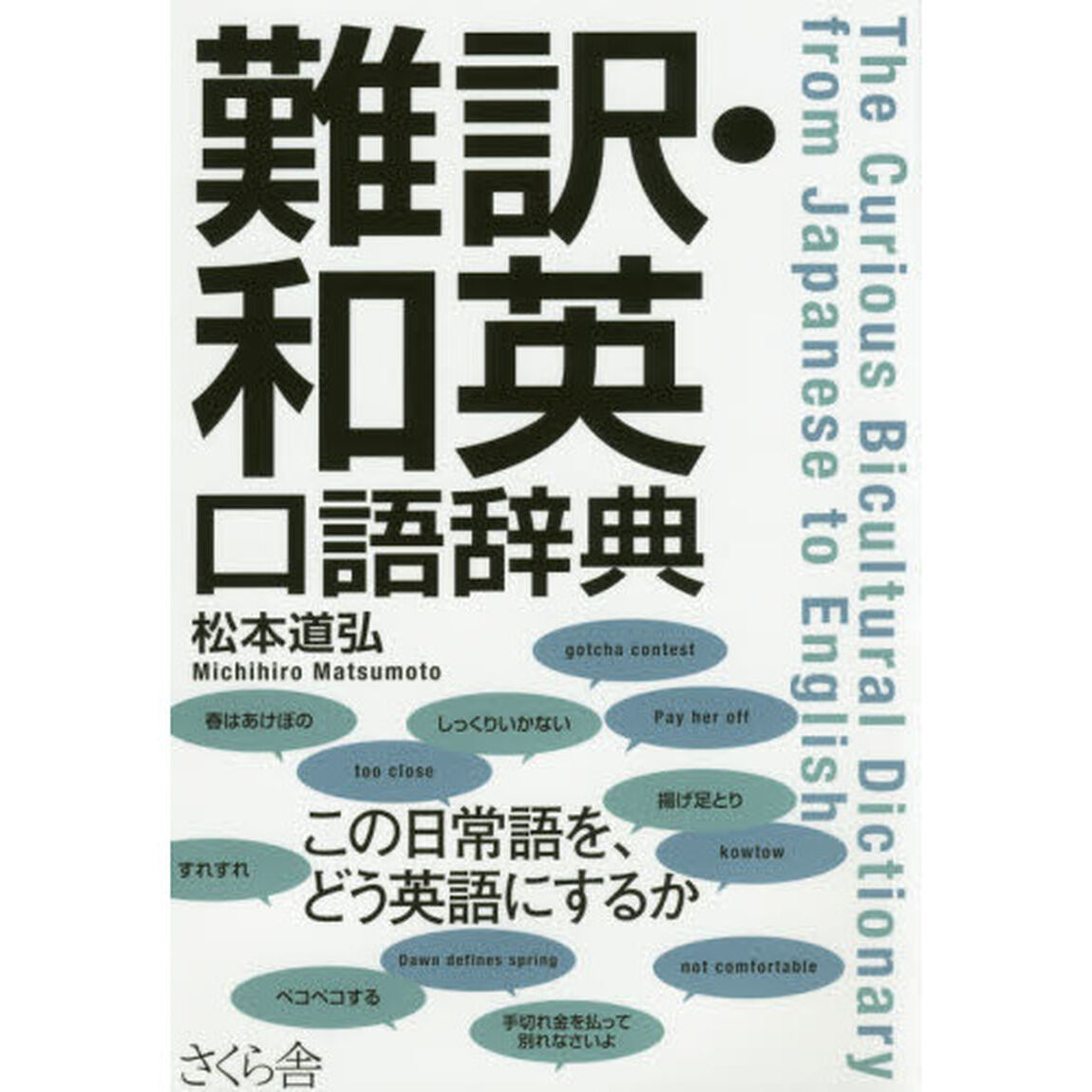 難訳・和英口語辞典