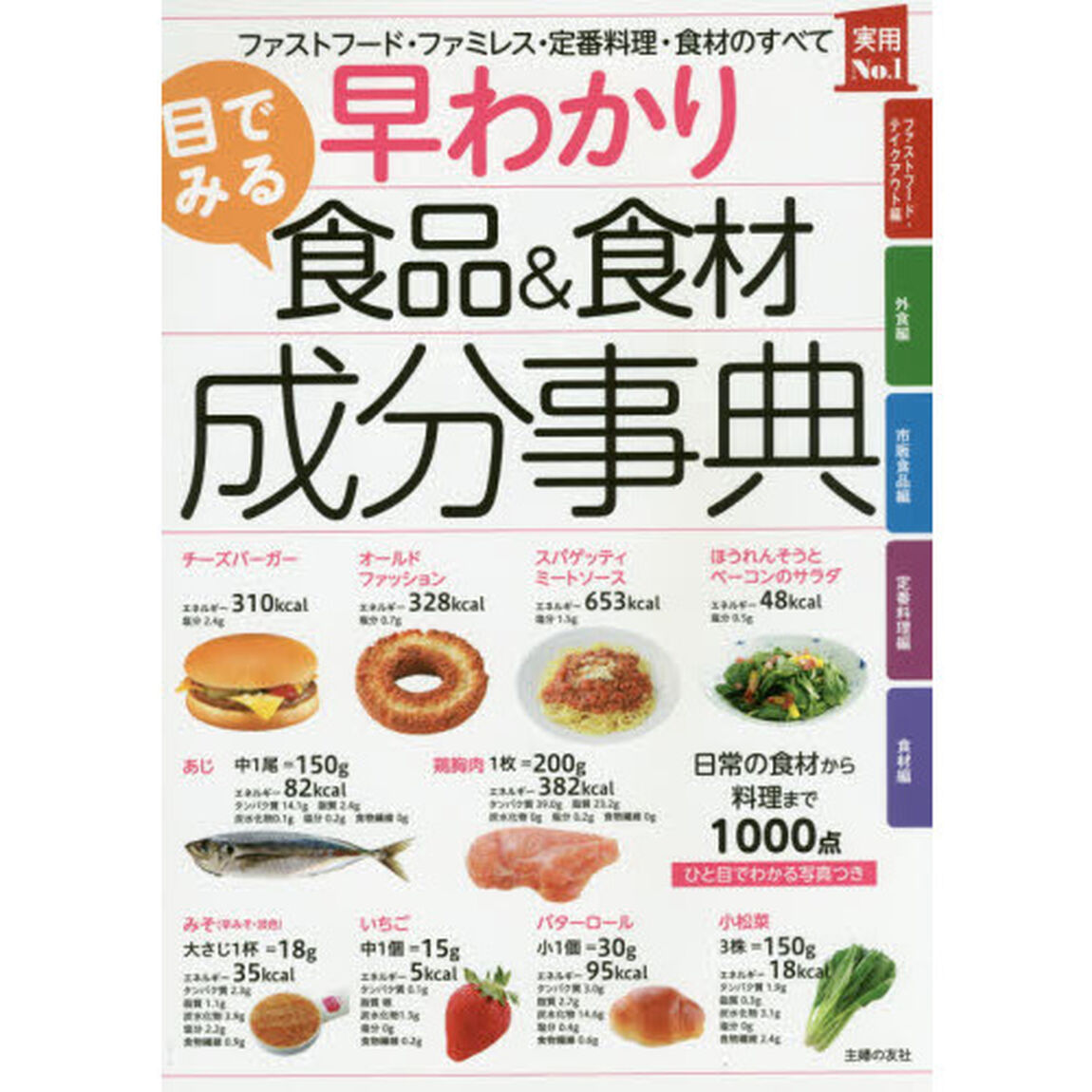 早わかり 目でみる食品&食材成分事典 (主婦の友実用No.1シリーズ)