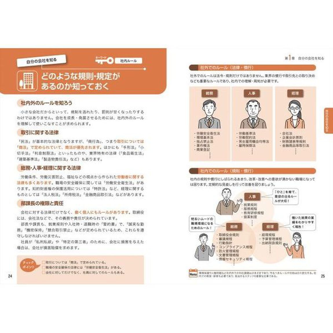 ひとりでもすべてこなせる！小さな会社の総務・人事・経理の実務