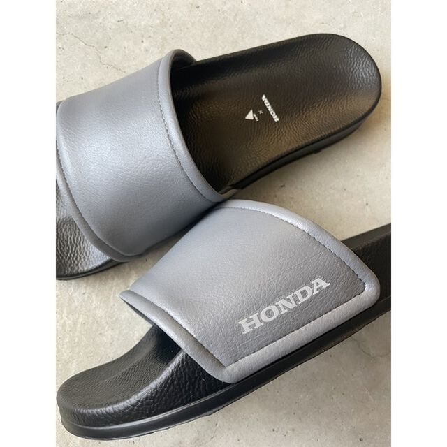 Honda x rerer シートカバーサンダル GRAY（合成皮革）サイズ：43（27cm〜28cm）【販路限定商品】