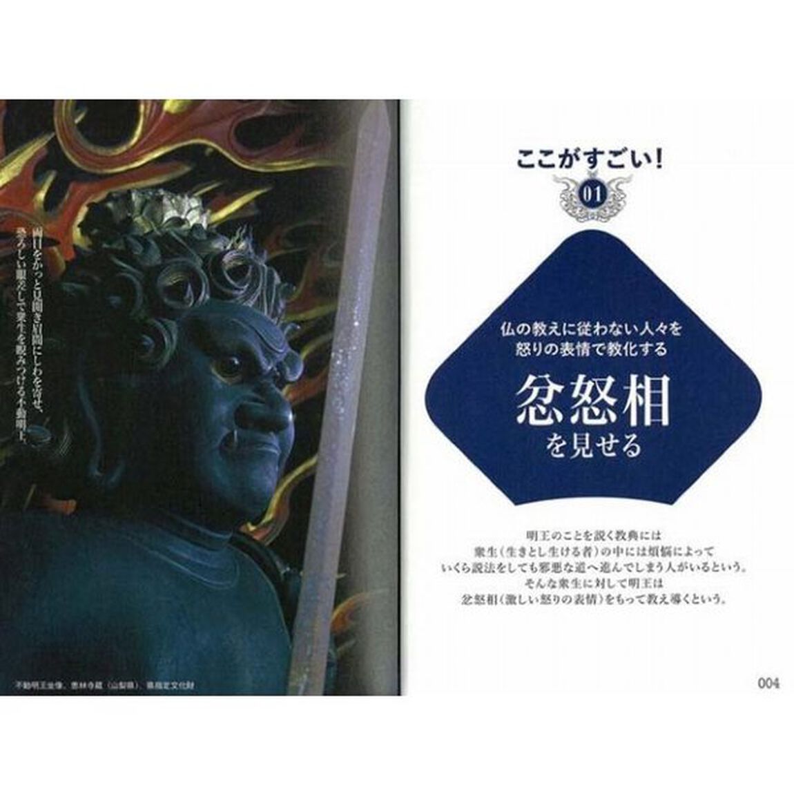 明王像のすべて　怒りのパワーで煩悩を断ち人々を救う