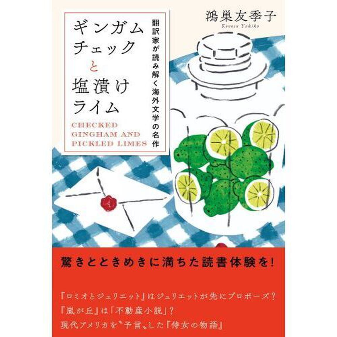 ギンガムチェックと塩漬けライム　翻訳家が読み解く海外文学の名作