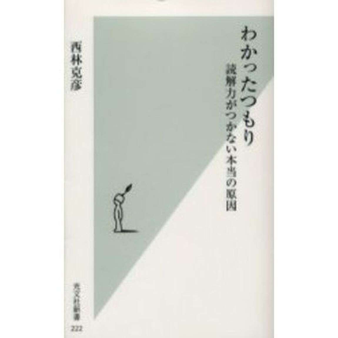 わかったつもり 読解力がつかない本当の原因 (光文社新書)