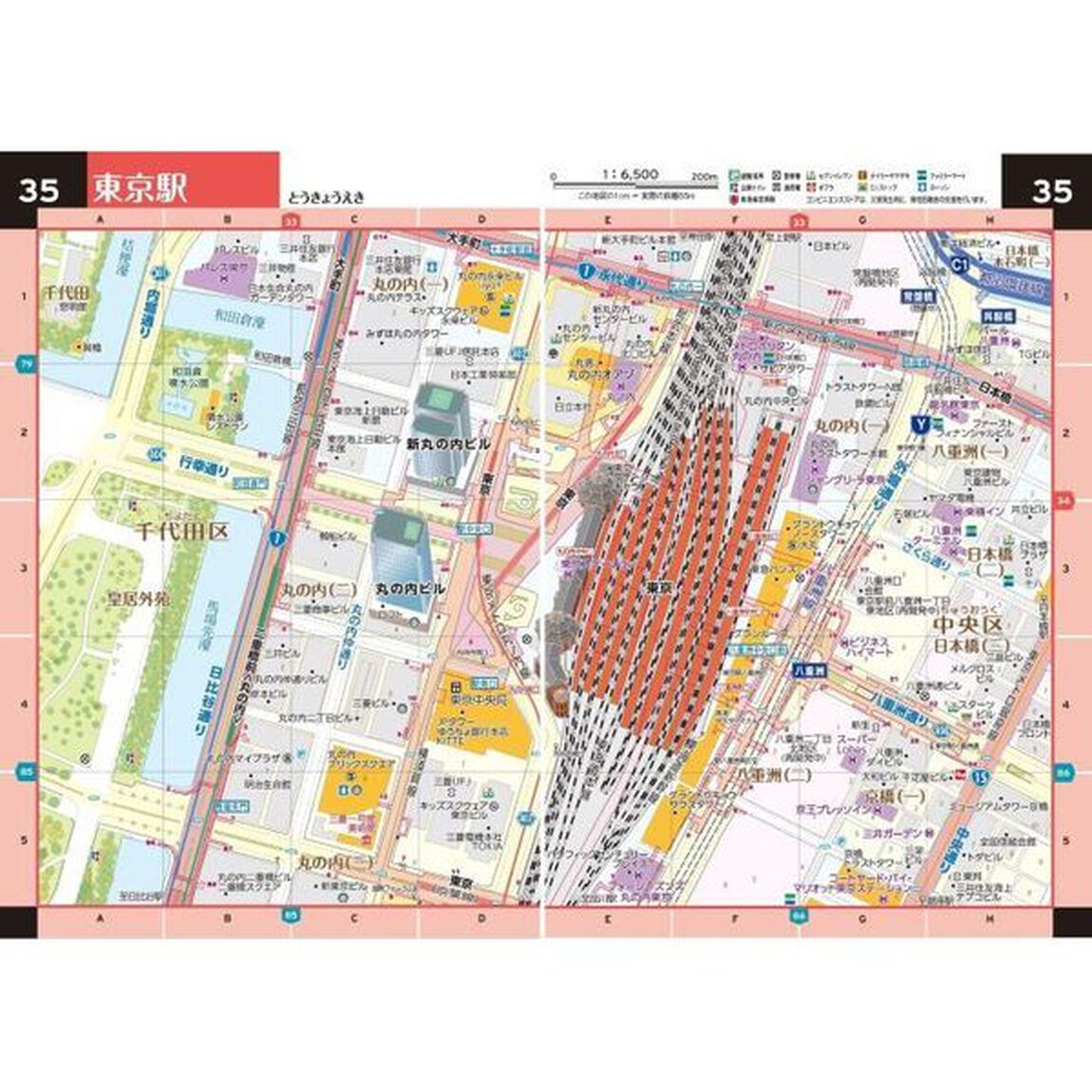 すぐわかる地図東京　文庫版　〔２０１９〕