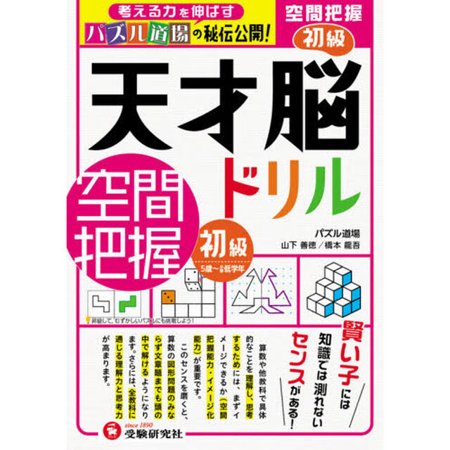 天才脳ドリル／空間把握　パズル道場の秘伝公開！　初級「５歳〜小学低学年」