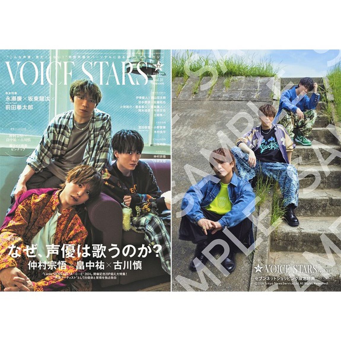 TVガイドVOICE STARS vol.31【セブンネット限定特典：仲村宗悟&times;畠中祐&times;古川慎 生写真 1枚付き】