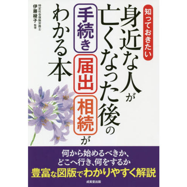 知っておきたい身近な人が亡くなった後の手続き・届出・相続がわかる本