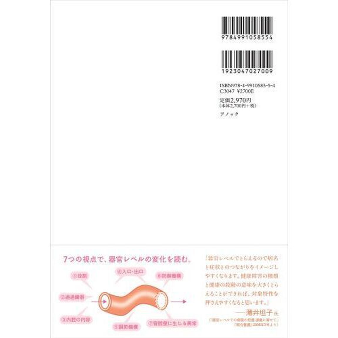 器官レベルからみるからだ　病気は流れのとどこおりである