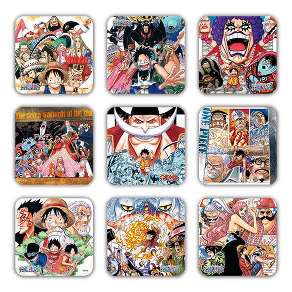『ＯＮＥ　ＰＩＥＣＥ』アートコースター　航海の軌跡　ＢＯＸ