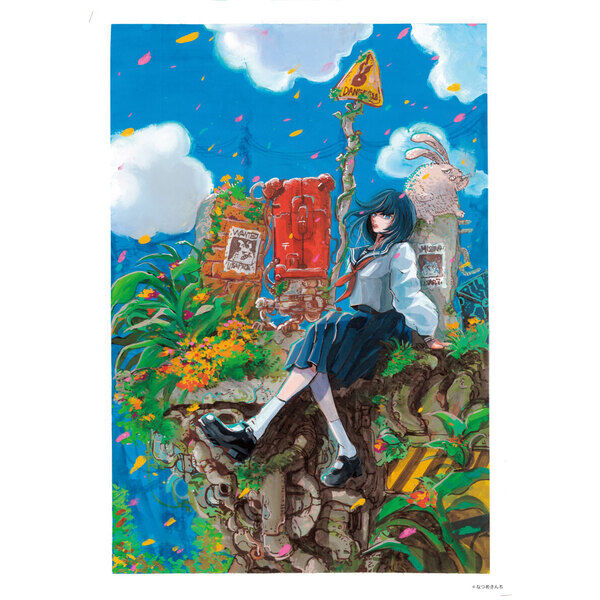 なつめさんち】原画展「SAVE PAINT」複製原画 いつかのあの日 - 通販