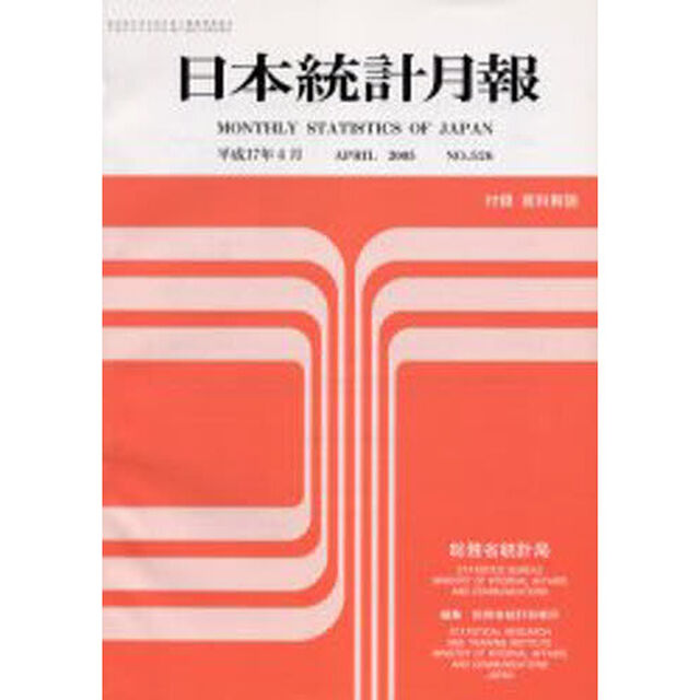 日本統計月報　平成１７年４月号