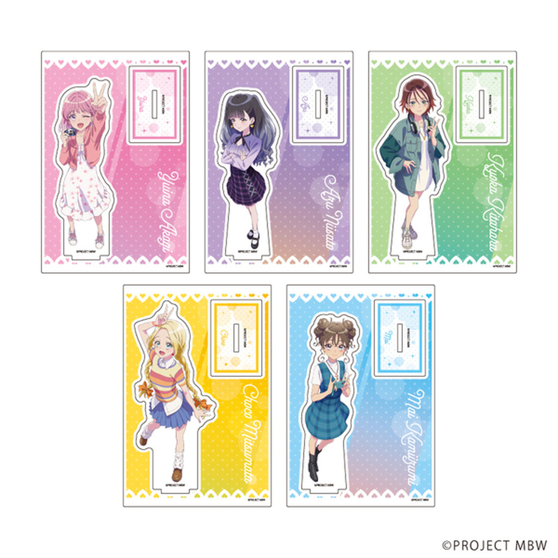 【前橋ウィッチーズ POPUP】アクリルスタンド　アズ