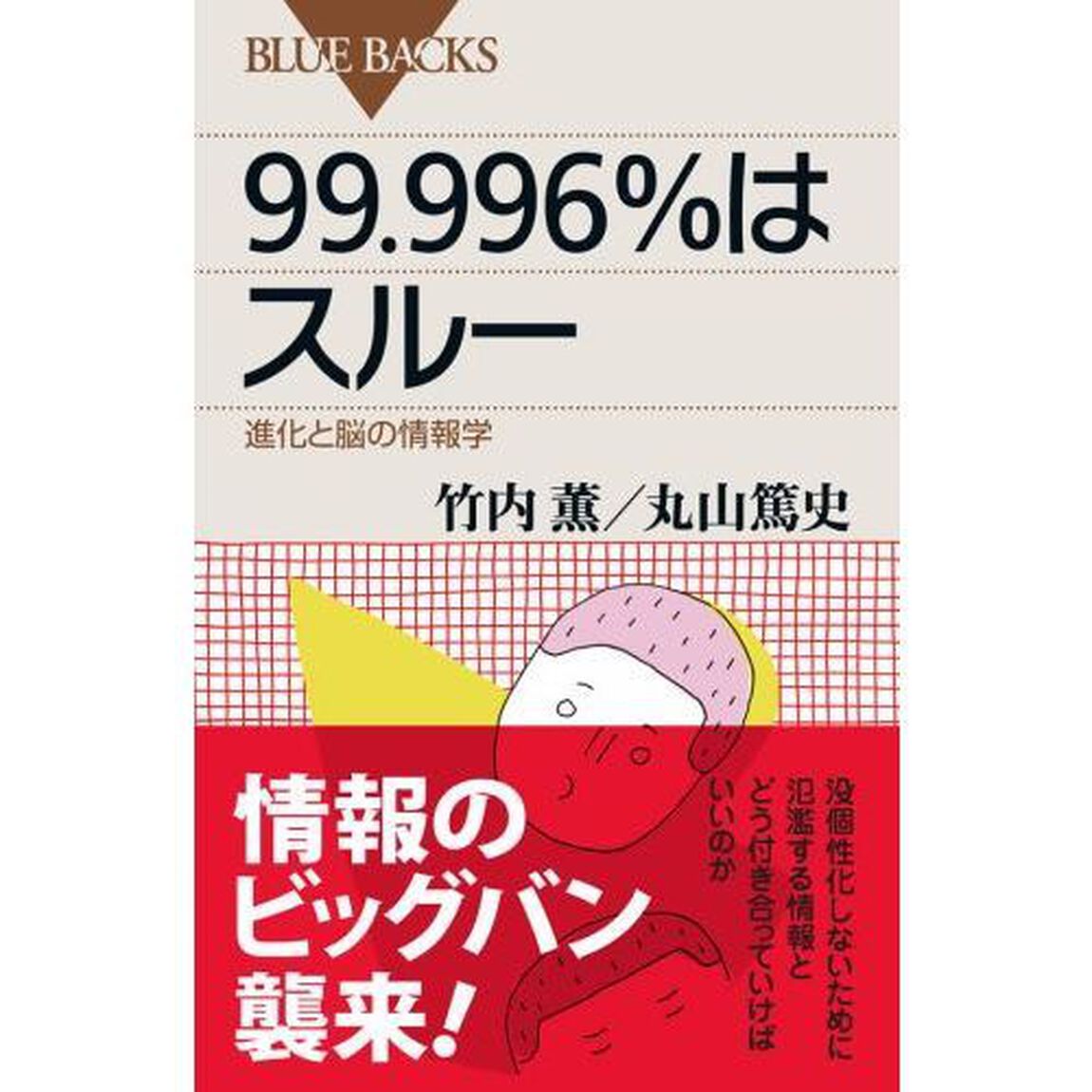 ９９．９９６％はスルー　進化と脳の情報学