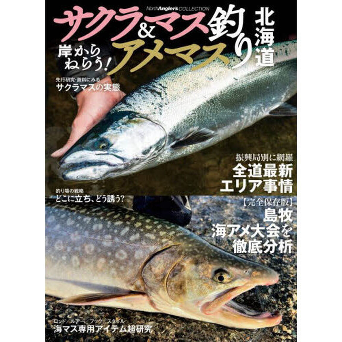 サクラマス＆アメマス釣り北海道　岸からねらう！