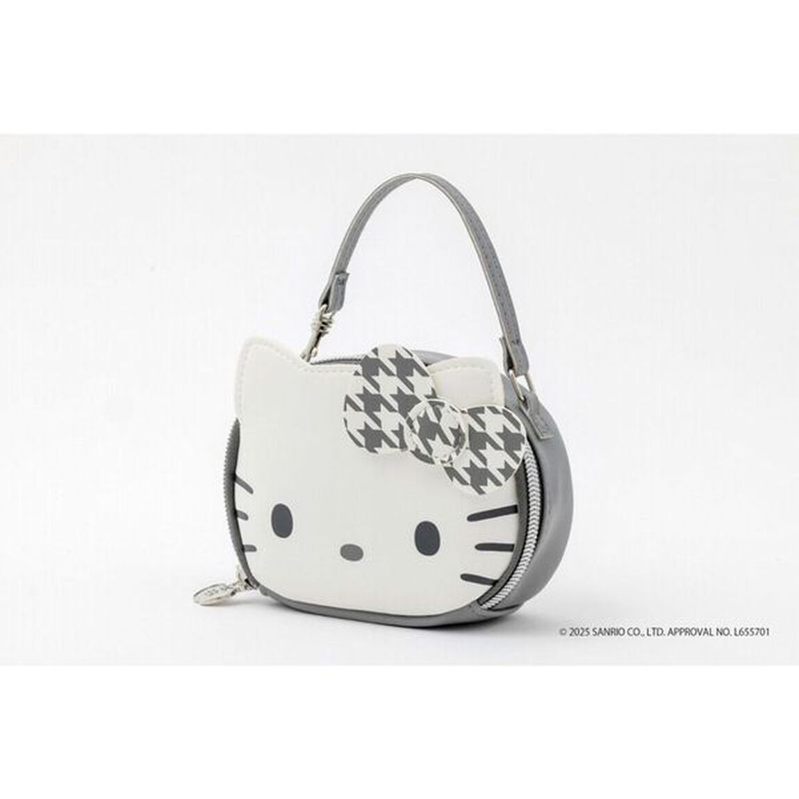 HELLO KITTY &times; BRILMY リップが縦に収納できる ズボラに優しいミニコスメポーチ BOOK GRAY ver. (宝島社ブランドムック)