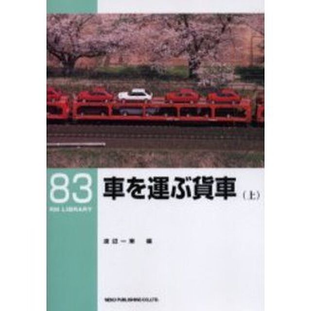 車を運ぶ貨車　上