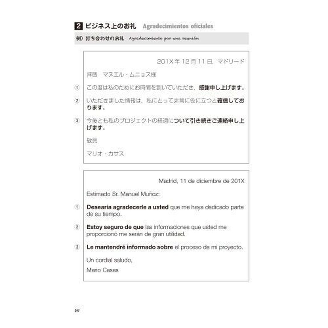 今すぐ書けるスペイン語レター・Ｅメール表現集