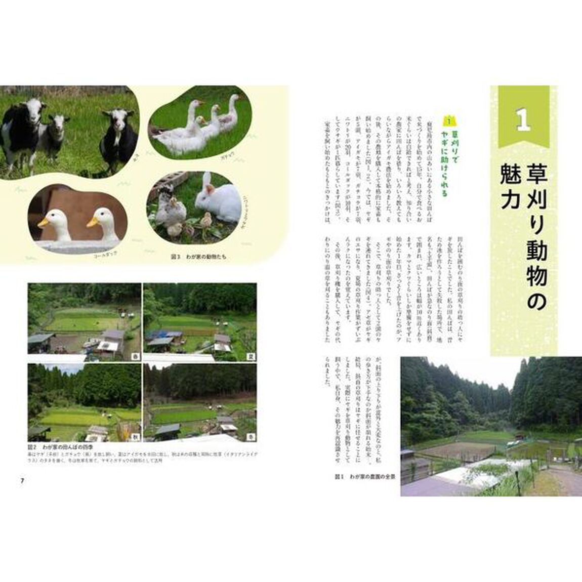 草刈り動物と暮らす　ヤギ・アイガモ・ガチョウの飼い方