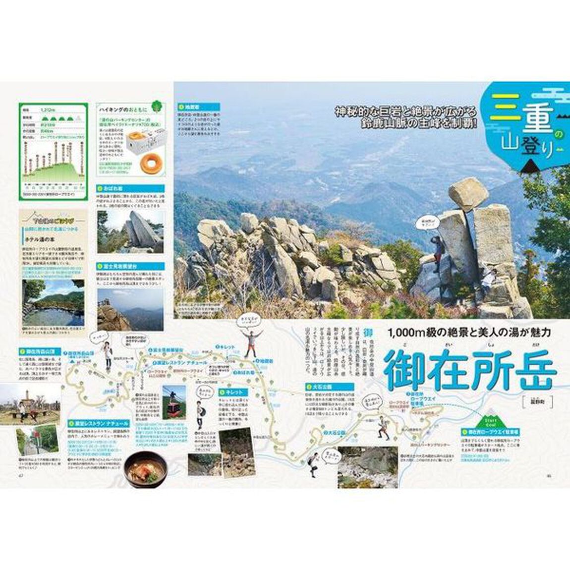 東海の絶景山登り&ハイキング ウォーカームック