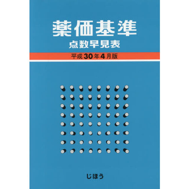 薬価基準点数早見表　平成３０年４月版