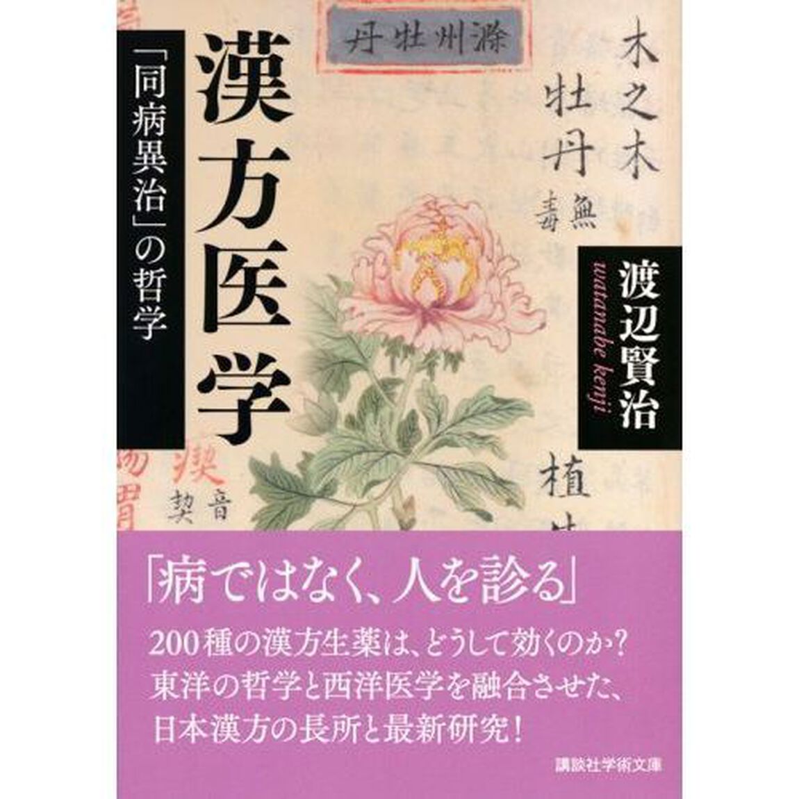 漢方医学　「同病異治」の哲学