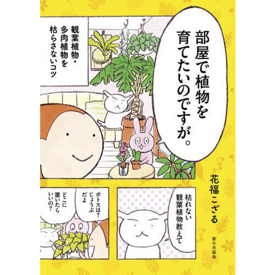 部屋で植物を育てたいのですが。　観葉植物・多肉植物を枯らさないコツ
