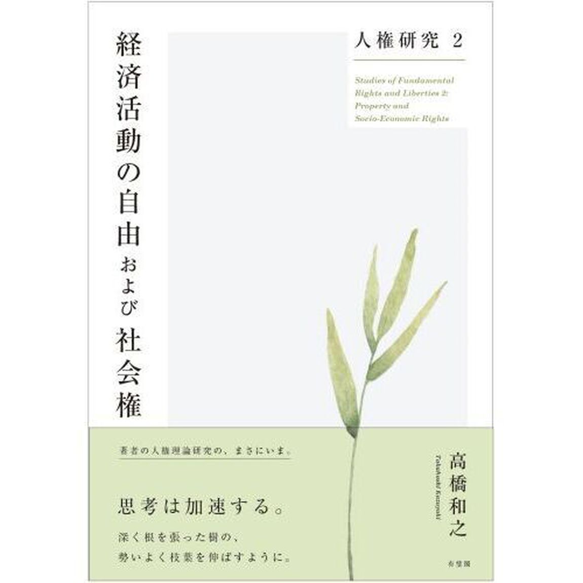 人権研究　２「経済活動の自由および社会権」