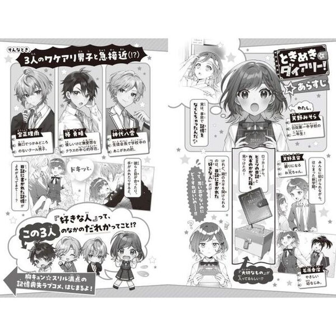 ときめき☆ダイアリー！　「好きな人」なんて、覚えてません！　１