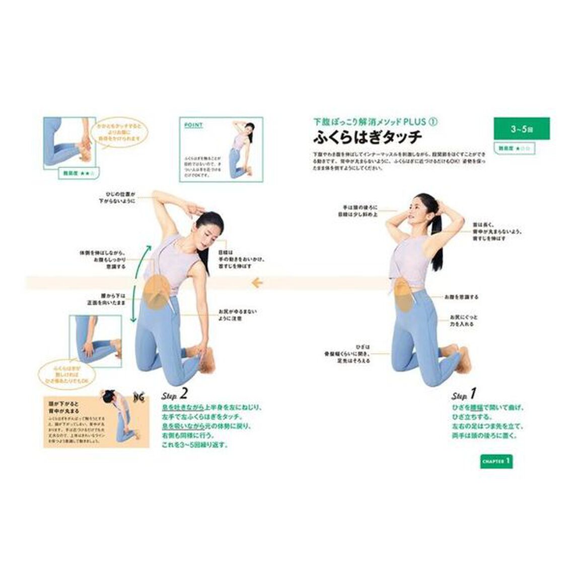 たったこれだけ！下腹ぽっこり解消ダイエット