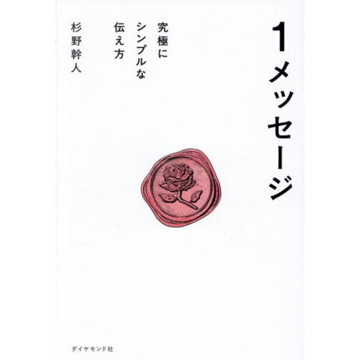 １メッセージ　究極にシンプルな伝え方