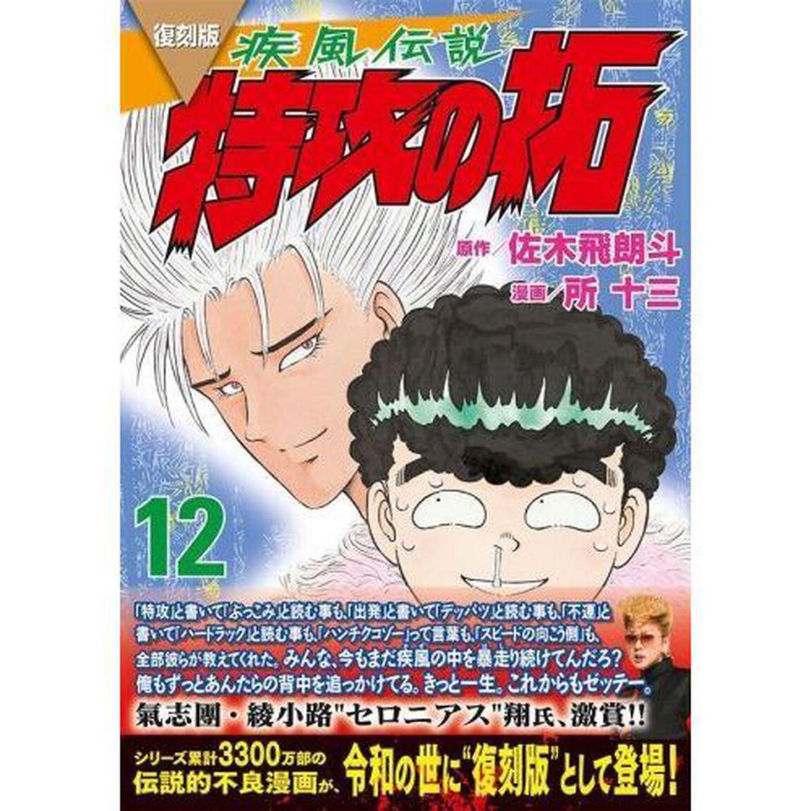疾風（かぜ）伝説特攻（ぶっこみ）の拓　１２　復刻版