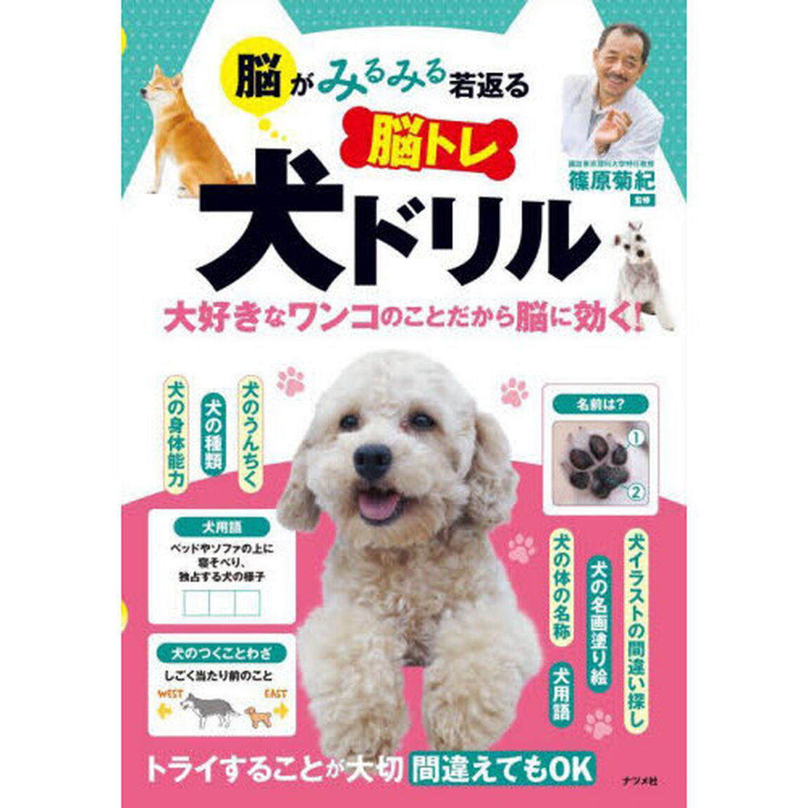 脳がみるみる若返る脳トレ犬ドリル　大好きなワンコのことだから脳に効く！