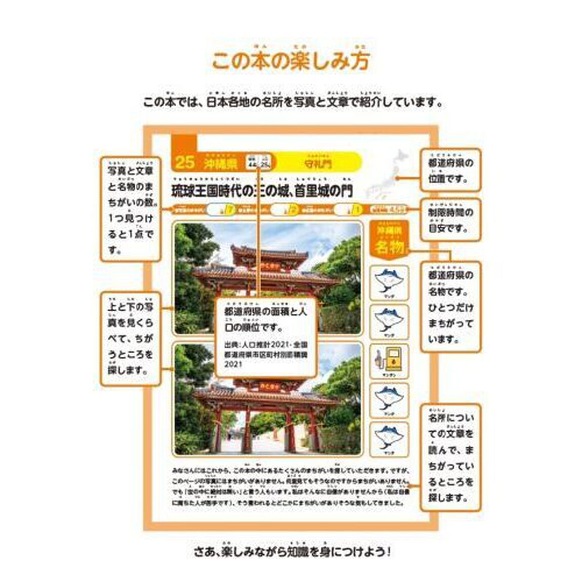 ぼくらのまちがいさがし　小学社会都道府県　西日本編