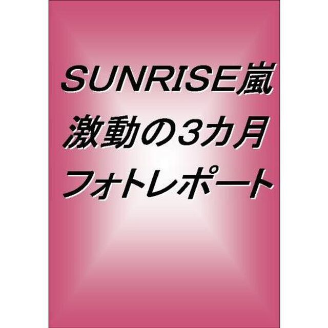 ＳＵＮＲＩＳＥ嵐　激動の３カ月フォトレポート　ポケット版