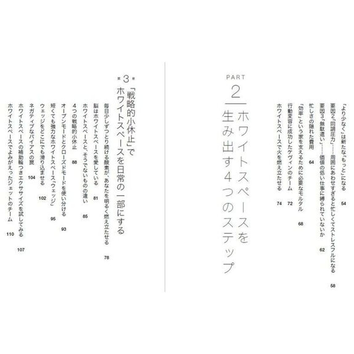 ＷＨＩＴＥ　ＳＰＡＣＥ　仕事も人生もうまくいく空白時間術