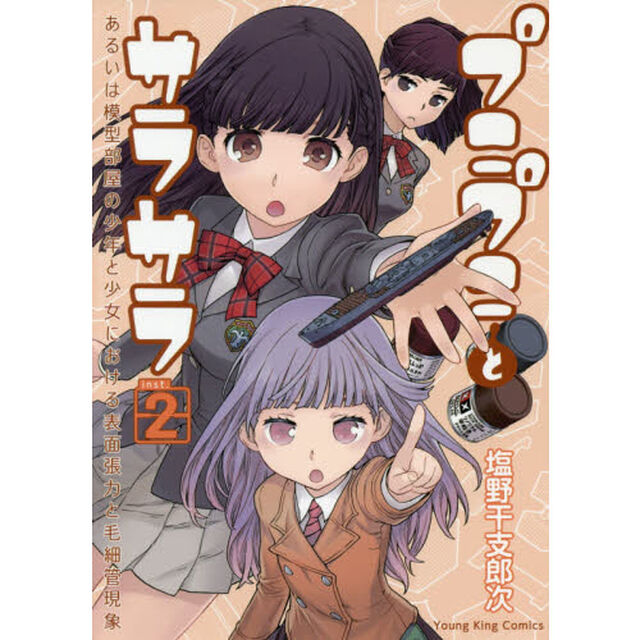 プニプニとサラサラ　あるいは模型部屋の少年と少女における表面張力と毛細管現象　２