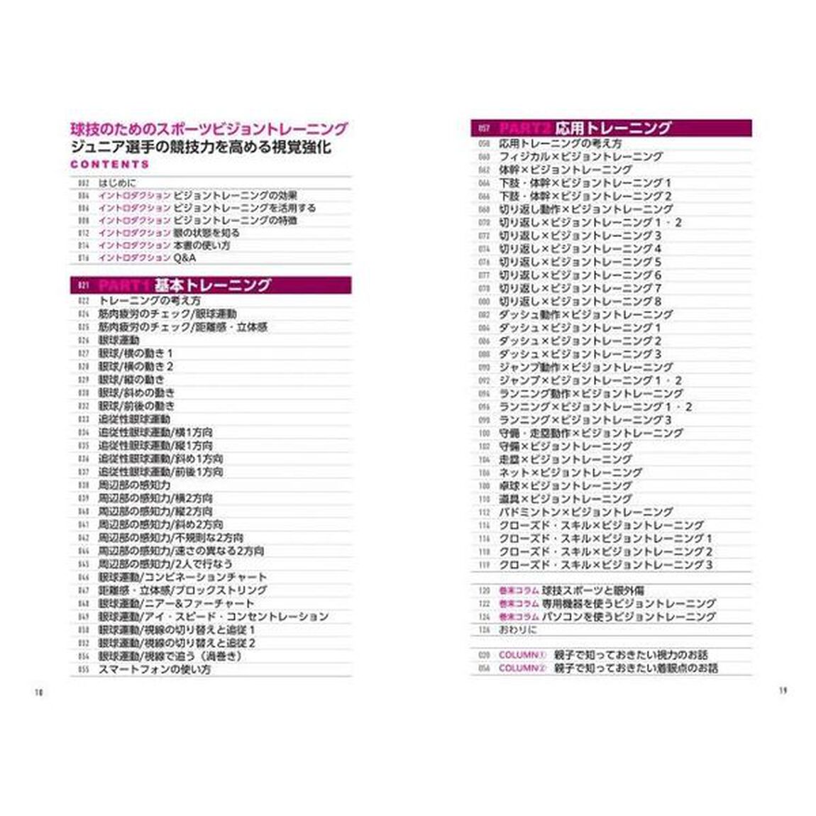 球技のためのスポーツビジョントレーニング　ジュニア選手の競技力を高める視覚強化