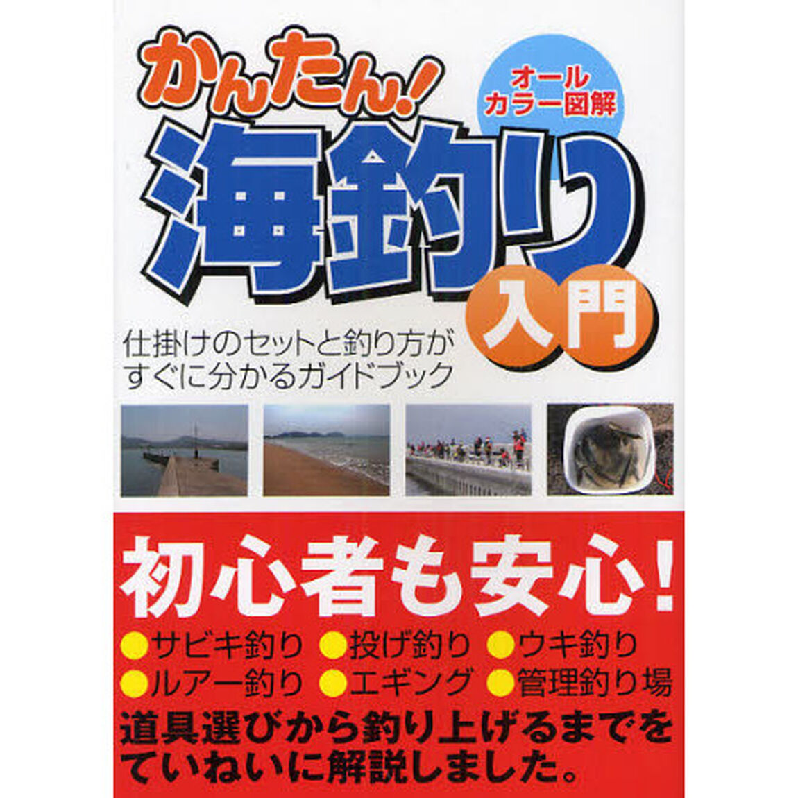 かんたん！海釣り入門　オールカラー図解　仕掛けのセットと釣り方がすぐに分かるガイドブック