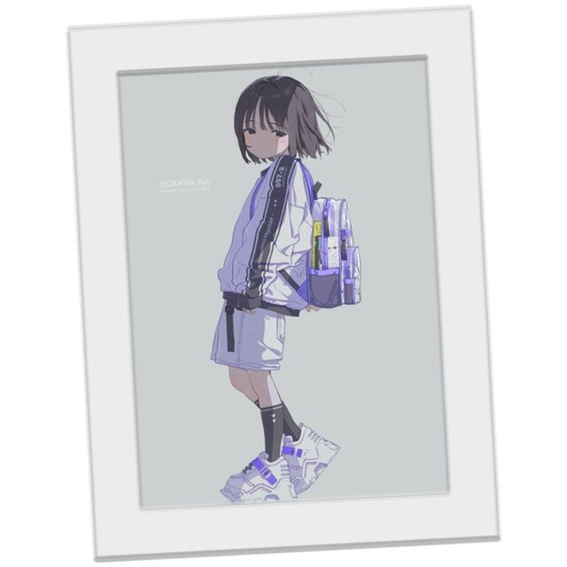 【絵師コレ】「五七翔二」複製原画　額・白