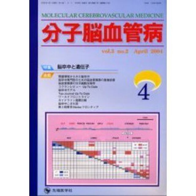 分子脳血管病　Ｖｏｌ．３Ｎｏ．２（２００４－４）「特集・脳卒中と遺伝子」