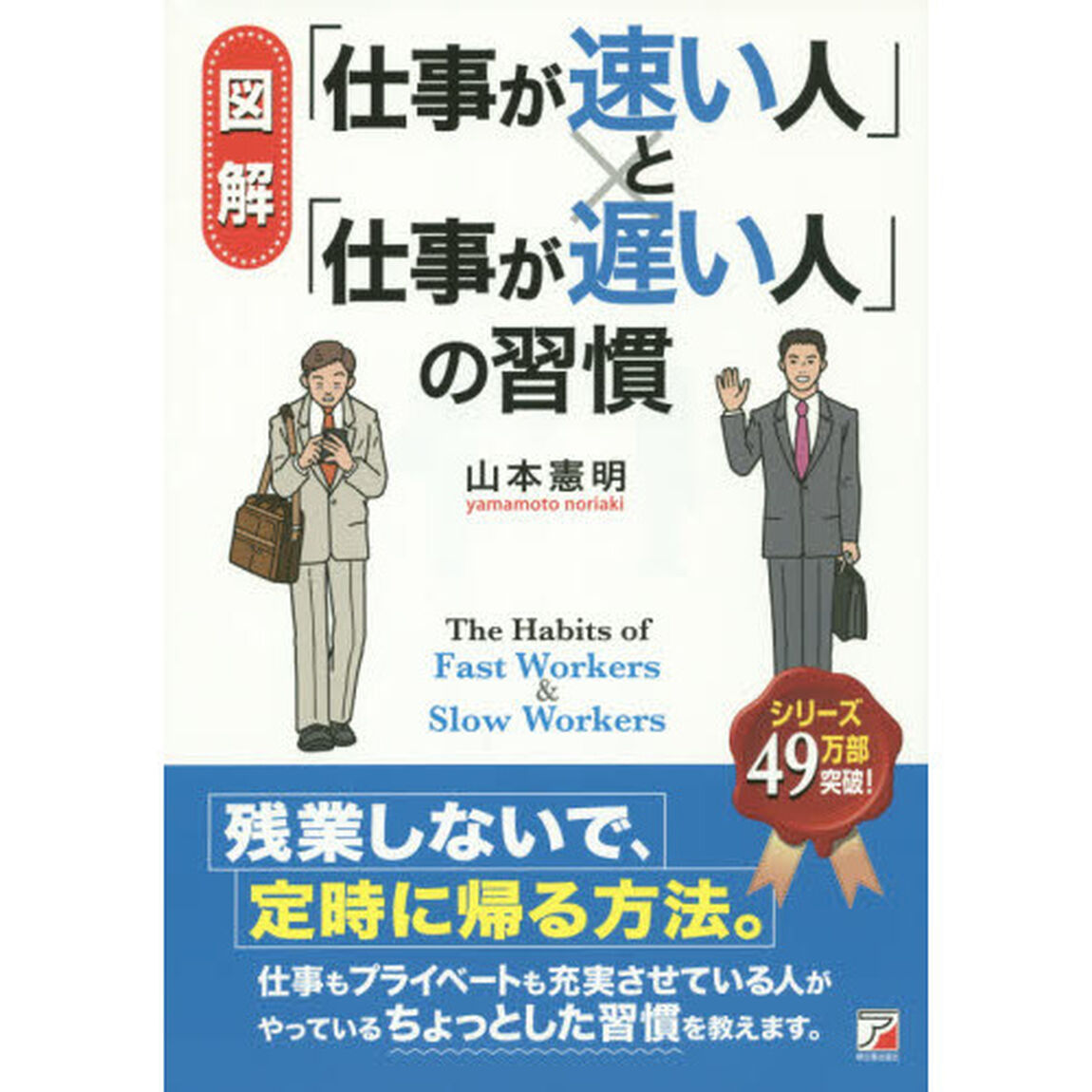 図解「仕事が速い人」と「仕事が遅い人」の習慣