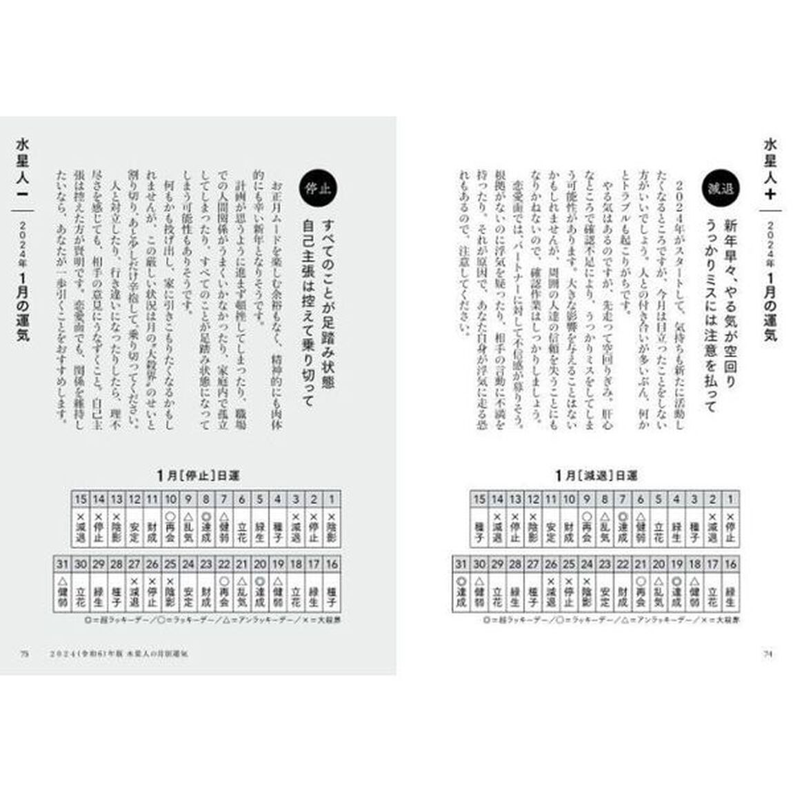 六星占術による水星人の運命「２０２４（令和６）年版」
