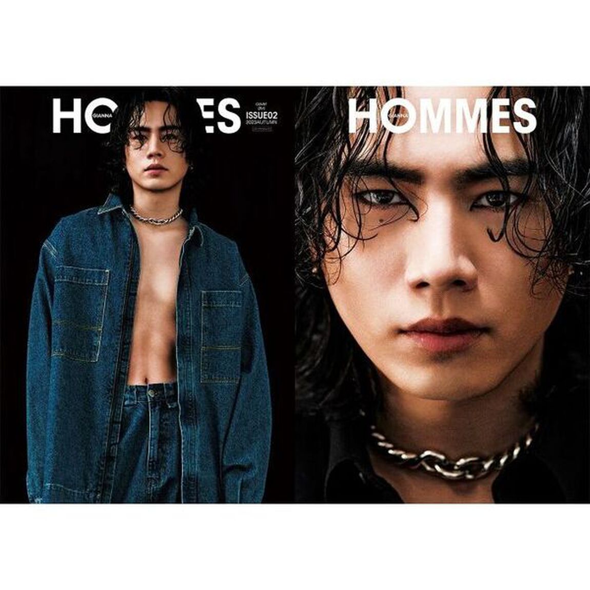 GIANNA HOMMES（ジェンナオムズ）ISSUE02　OMI表紙版「ＢＲＥＡＴＨＩＮＧ」