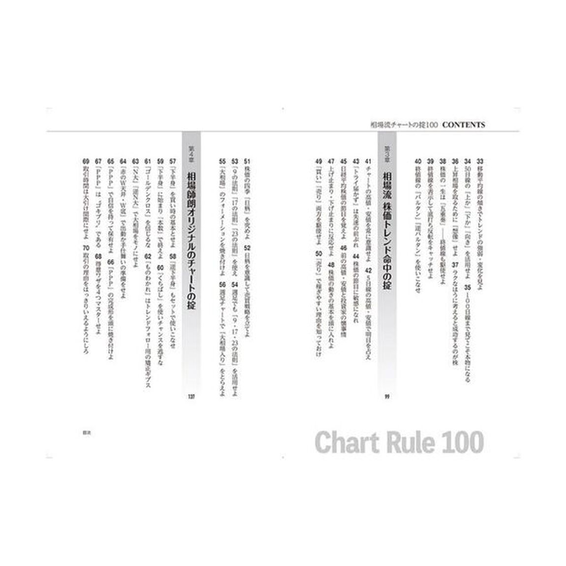 相場流チャートの掟１００