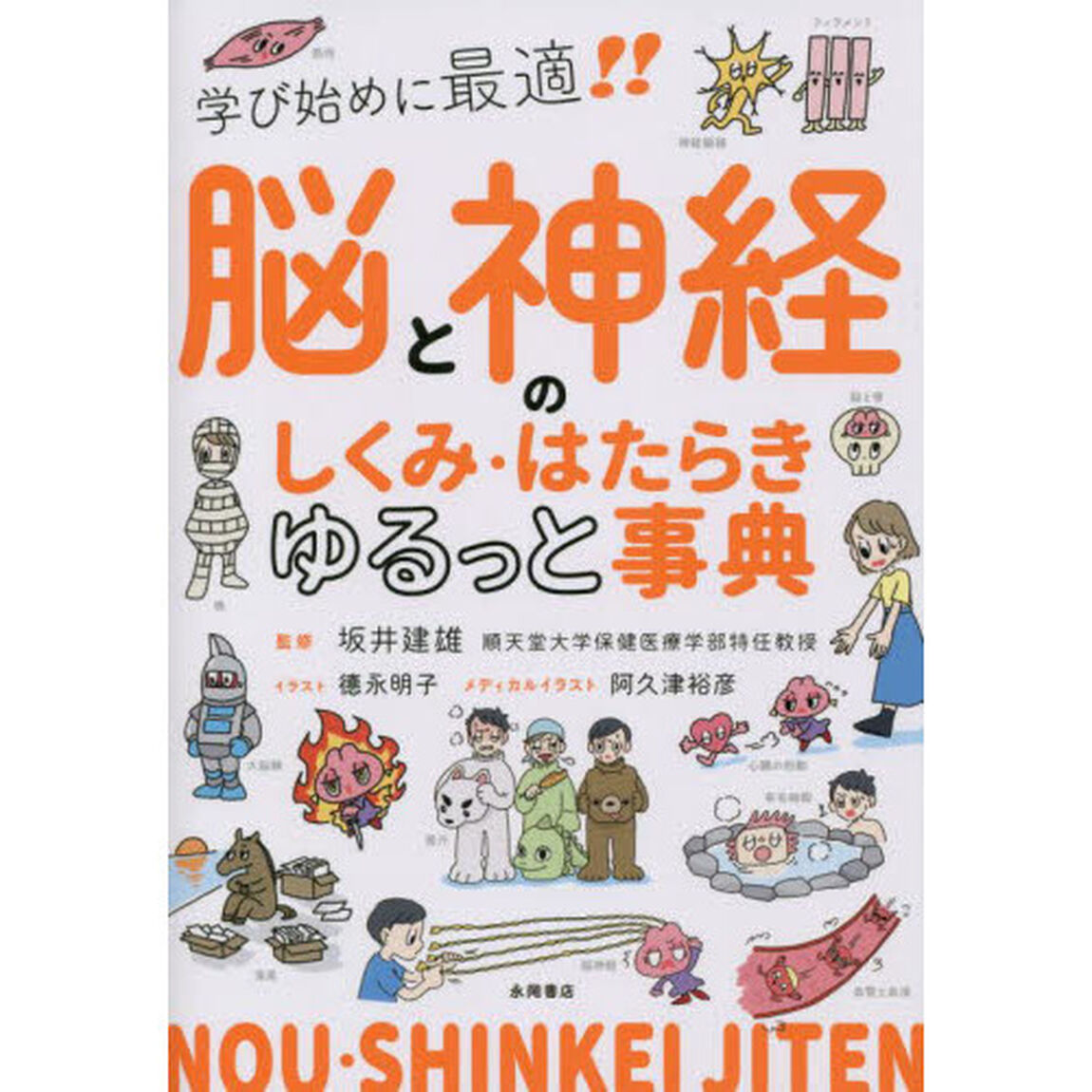 脳と神経のしくみ・はたらきゆるっと事典　学び始めに最適！！
