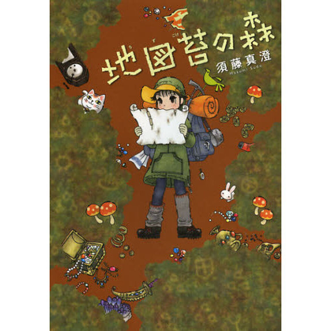 地図苔の森