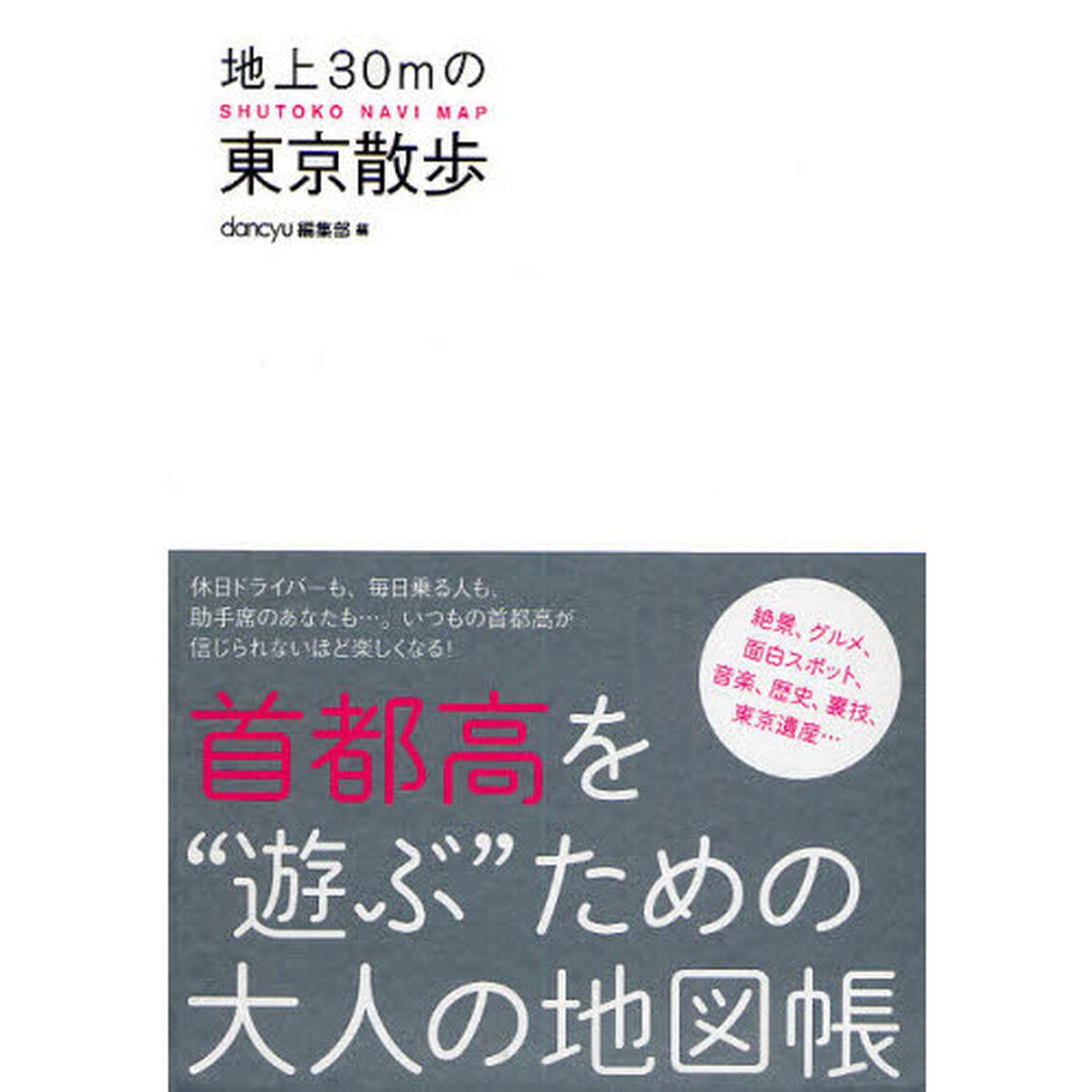 地上３０ｍの東京散歩　ＳＨＵＴＯＫＯ　ＮＡＶＩ　ＭＡＰ　首都高を&ldquo;遊ぶ&rdquo;ための大人の地図帳