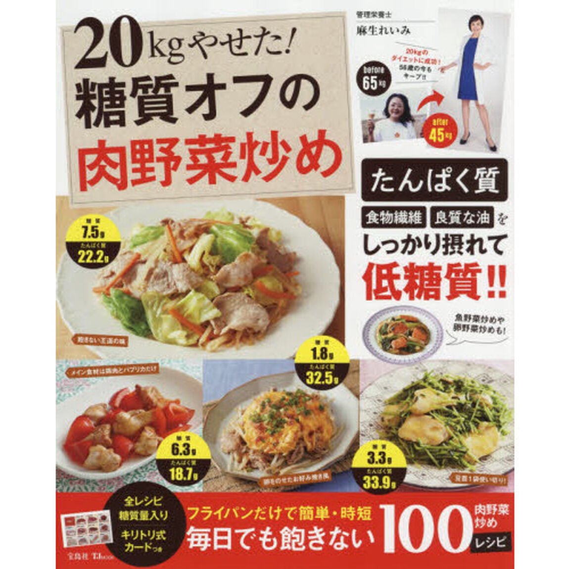 ２０ｋｇやせた！糖質オフの肉野菜炒め