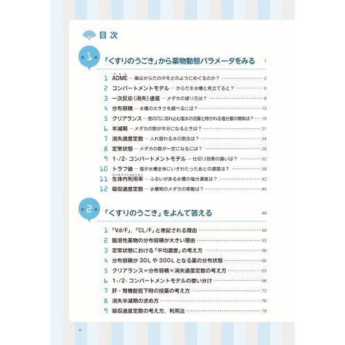 塩とメダカとくすりのうごき。　水槽図でイメージする薬物動態の本