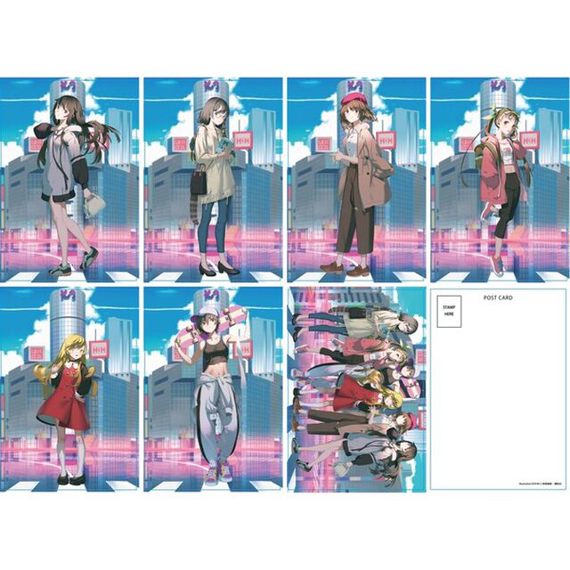 ＜物語＞シリーズ　ポストカード　全種セット